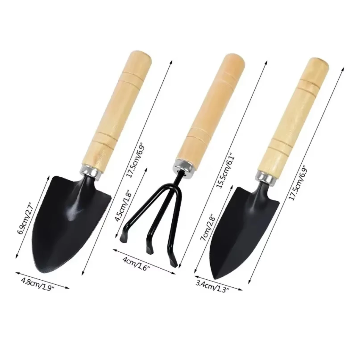 ชุดเครื่องมือทำสวนขนาดเล็ก 3 ช - Gardening Tools Vegetables บทวิจารณ์และราคา