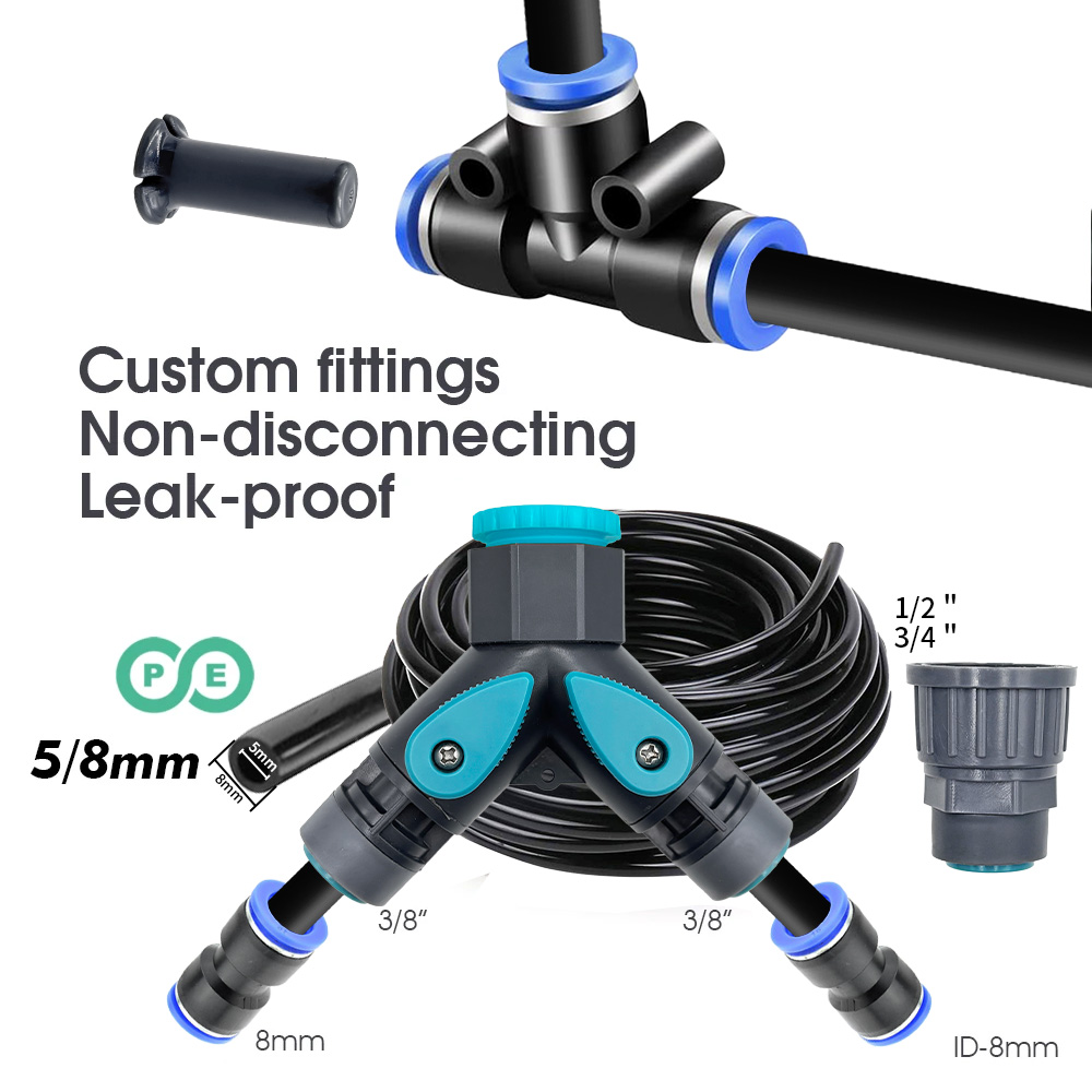 ชุดสเปรย์น้ำพร้อมสายยาง PE ขนา - Automatic Plant Waterer บทวิจารณ์และราคา