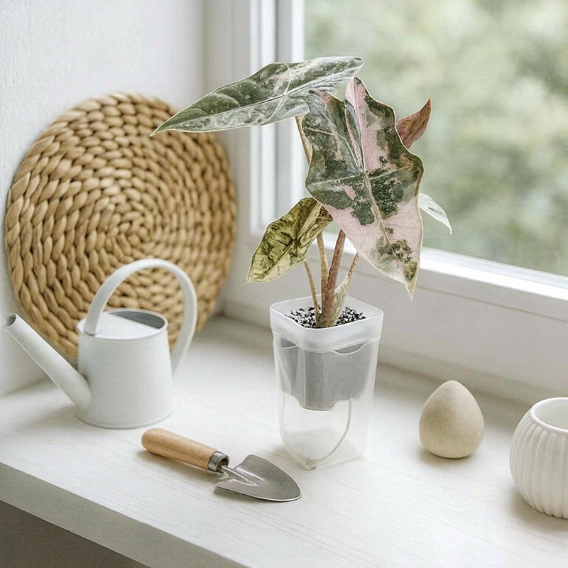 กระถางปลูกต้นไม้แบบรดน้ำเอง 16 - Self-Watering Planter บทวิจารณ์และราคา